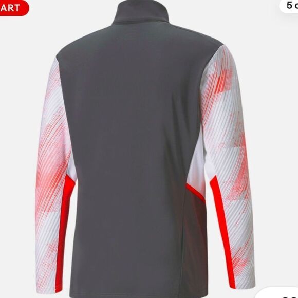 Rare! Puma Mens Individual“CUP” Training  1/4 Zip Top! - Picture 5 of 15